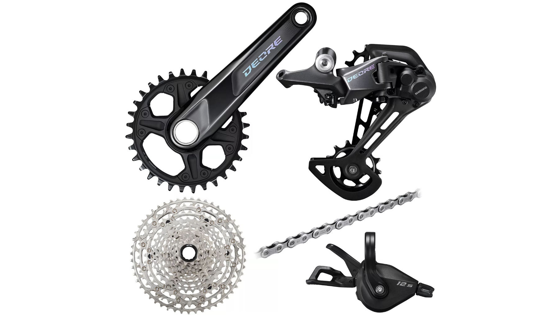 Shimano deore 12 speed groupset 2025